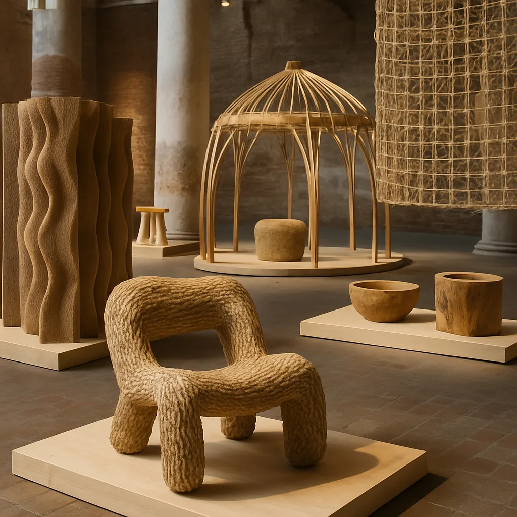 Sustainable design installation at Biennale of Venice 2026