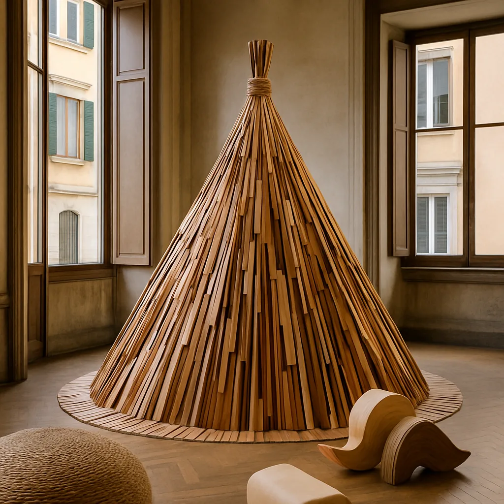 Artistic installation in Brera Design District 2026